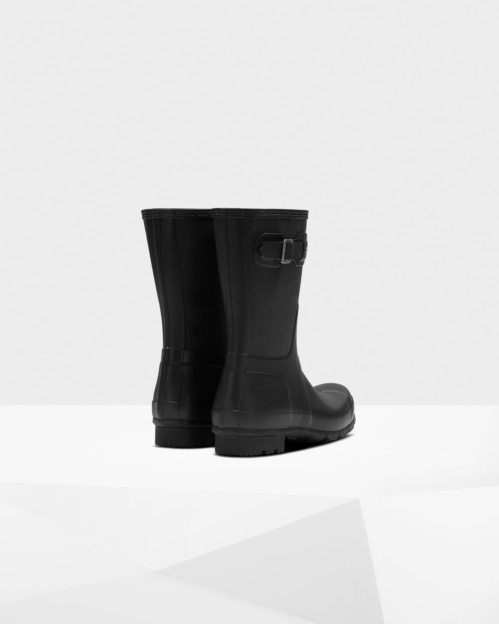 Botas De Cortas Original Exploded Logo Texture Hunter Hombre - Negros - 547829WVY